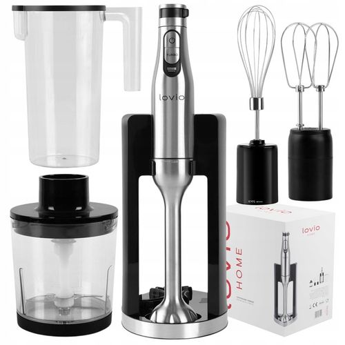 BLENDER RĘCZNY mikser wielofunkcyjny MOCNY malakser TYTANOWE OSTRZA na Arena.pl