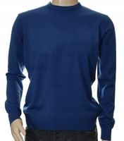 Sweter męski z kaszmiru i wełny merynosów  pod szyję kaszmirowy M