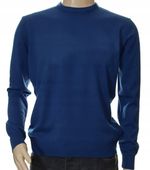 Sweter męski z kaszmiru i wełny merynosów  pod szyję kaszmirowy M