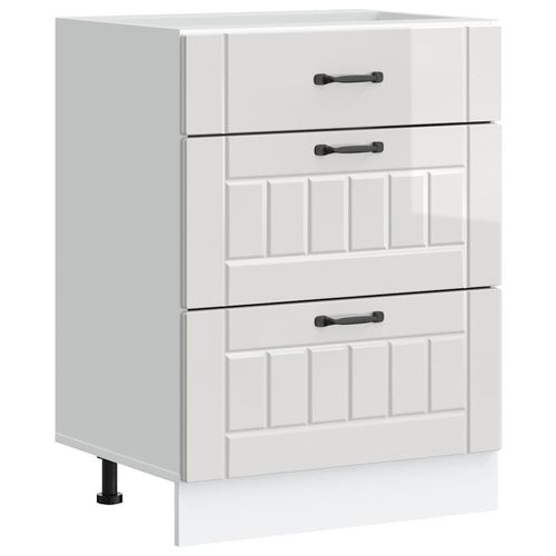 Szafka kuchenna dolna Lucca biała, materiał drewnopochodny na Arena.pl