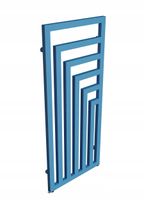 Grzejnik dekoracyjny LAOS 1200x520 NIEBIESKI