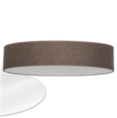 Lampa plafon natynkowy sufitowy abażur klosz oprawa 60 cm