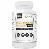 WĘGIEL KOKOSOWY AKTYWOWANY 100% PURE POWDER 250g