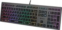 Klawiatura niskoprofilowa przewodowa A4TECH FSTYLER FX60H podświetlana LED