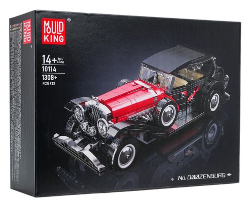 Zestaw Klocków Pojazd Retro Czerwony 1308El. na Arena.pl
