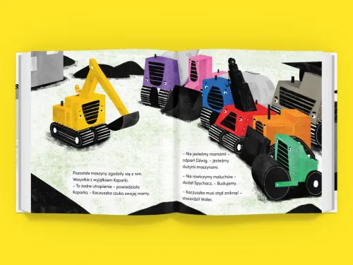 Koparka i kaczuszka na Arena.pl