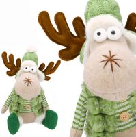 renifer świąteczny duży dekoracja świąteczna łoś skrzat gnom zima jumihome