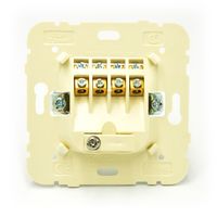 Efapel Logus90 przyłącze kablowe głośnikowe biały 90174 KWBR