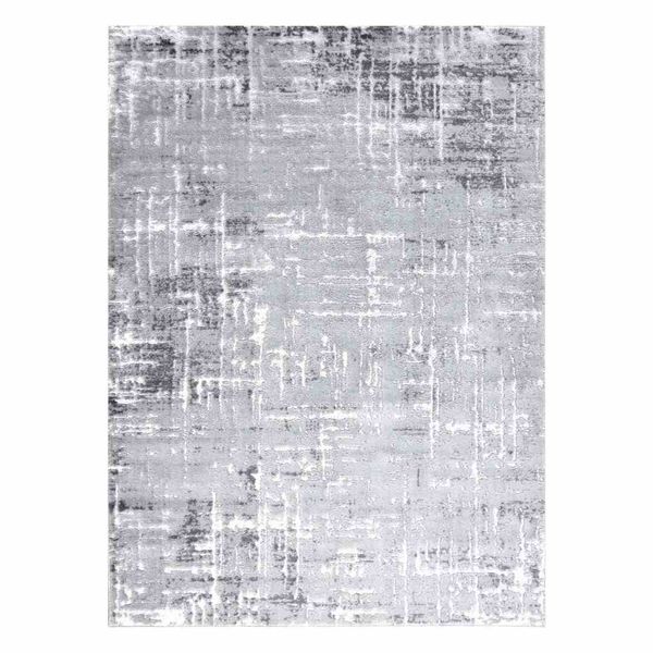 RUG/LU/TREX/LINES/GREY+WHITE/80x150 zdjęcie 1