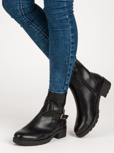 CZARNE BOTKI Rozmiar - 39 na Arena.pl