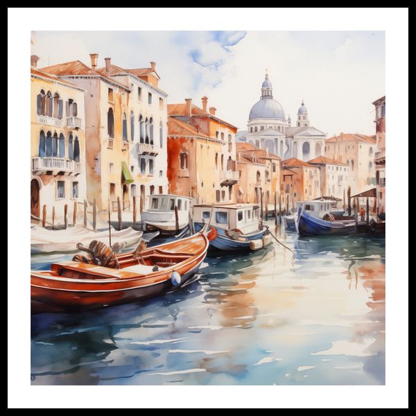 Plakat 70x70cm Wenecka Impresja zdjęcie 3