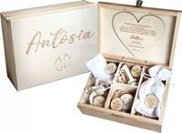 Pamiątka Chrztu Świętego Pudełko GOTOWY PREZENT NA CHRZEST Grawer