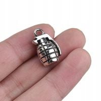 Wisior Wisiorek Granat Odłamkowy Wybuch Zawieszka Charms do bransoletki DIY