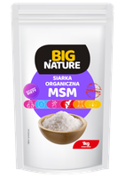 MSM Siarka Organiczna 1kg SUPLEMENT DIETY - BIG NATURE
