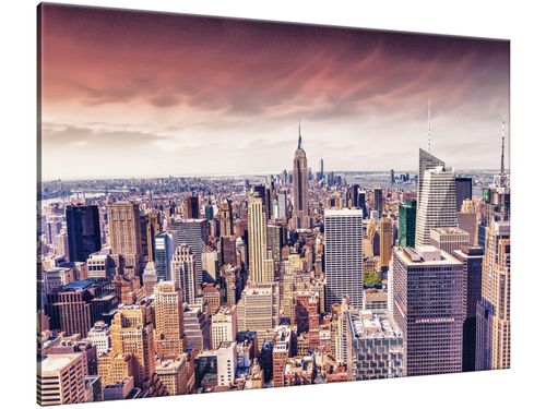 Obraz Drapacze chmur w NY 100x70 PIĘKNY na Arena.pl