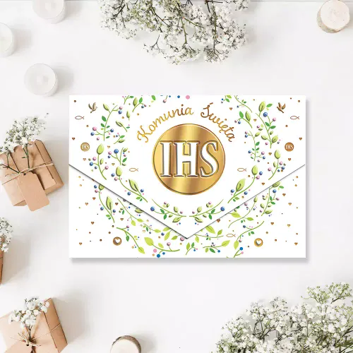 Karnet A5 Komunijny, Listki Ihs na Arena.pl