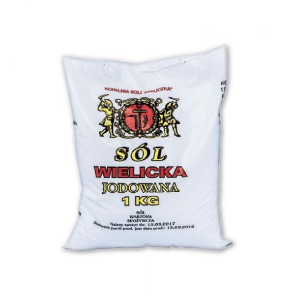 Solec Sól Wielicka Jodowana 1kg zdjęcie 2