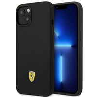 Etui Ferrari do iPhone 15 Plus, iPhone 14 Plus, Czarny