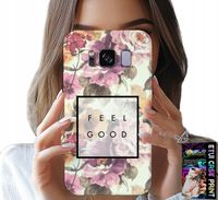 ETUI DO SAMSUNG GALAXY S8 - KWIATISTY WZÓR, MODNE DAMSKIE + FOLIA