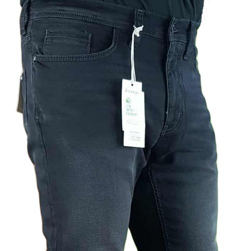 Męskie jeansy Mustang Oregon Slim Relaxed 1015871-4000-503 czarne W38/L30 na Arena.pl