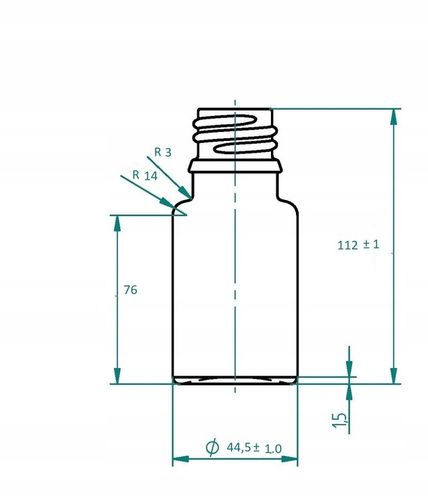 Butelka szklana brązowa 100 ml z atomizerem czarnym spray 10szt na Arena.pl