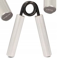 Ściskacz do ćwiczeń treningu rąk dłoni metalowy mocny opór 68 kg