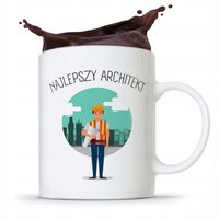 Kubek Architekta Projektanta Najlepszy Architekt Z Nadrukiem Ze Zdjęciem