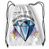 Plecak Nauczycielki Sportowy Szkolny Worek Torba Z Nadrukiem Ze Zdjęciem