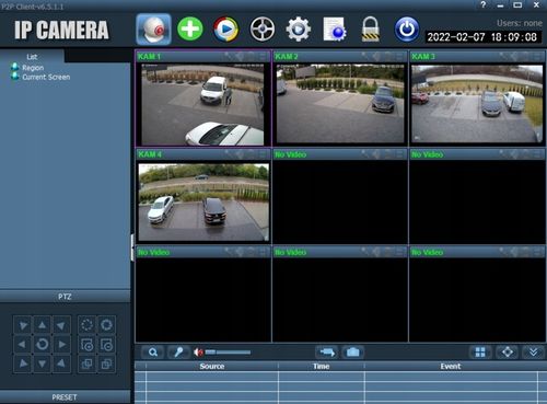 KAMERA WIFI OBROTOWA ZEWNĘTRZNA IP 5Mpx METAL CZARNA AUDIO DETEKCJA DVS na Arena.pl