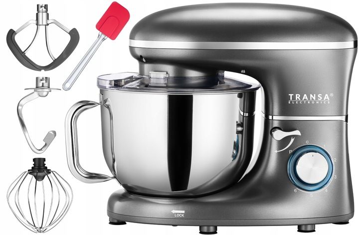 ROBOT KUCHENNY PLANETARNY MIKSER GrayChef MISA 6L DUŻA MOC 3000W zdjęcie 2