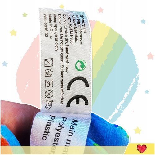 4x SKARPETKI + OPASKI 3D GRZECHOTKI SOZZY ZABAWKA SENSORYCZNA DLA NIEMOWLĄT na Arena.pl