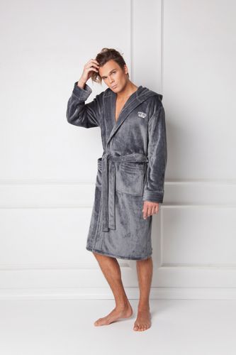 Szlafrok William Grey Grey XL na Arena.pl