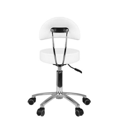 TABORET KOSMETYCZNY AM-309 BIAŁY na Arena.pl