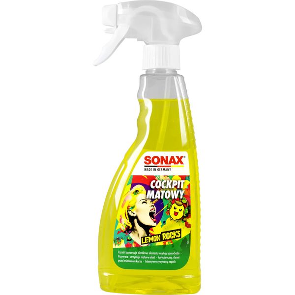 Sonax kokpit matowy - Lemon Rocks 500ml zdjęcie 1