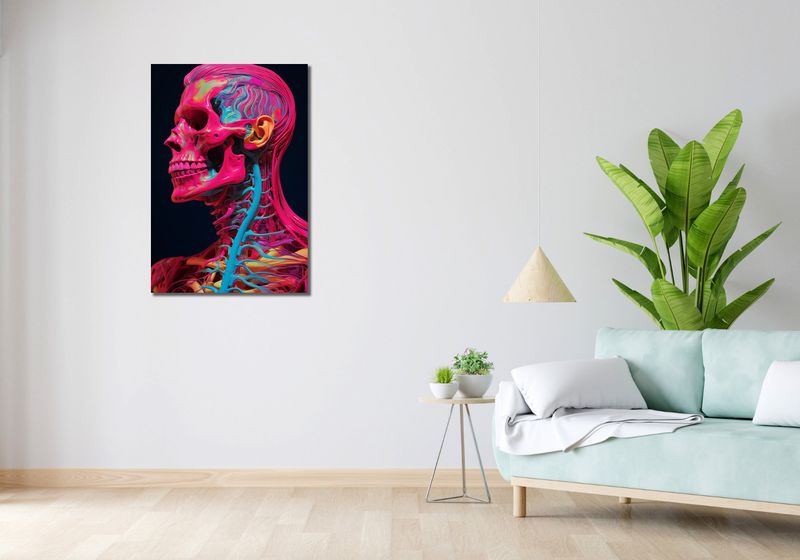 Obraz 60x90cm Anatomia Koloru zdjęcie 2