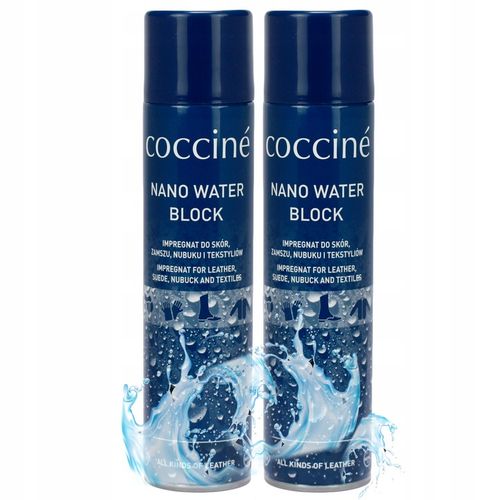 Impregnat do skór zamszu nubuku 800ml! WATER BLOCK na Arena.pl