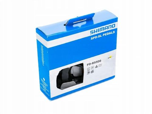Pedały rowerowe szosowe Shimano SPD-SL PD-RS500 wpinane + bloki na Arena.pl