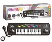 KEYBOARD DUŻY DLA DZIECI PIANINO ORGANY + MIKROFON