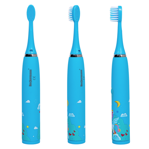 Szczoteczka do zębów dla dzieci Heckermann S1 Niebieska na Arena.pl
