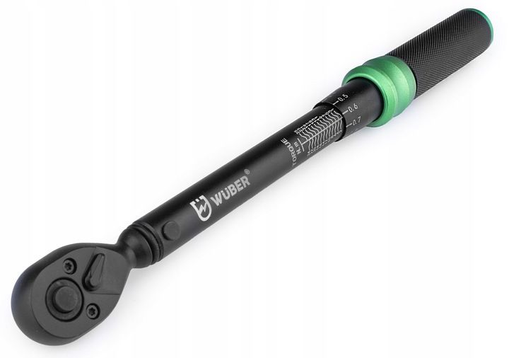 KLUCZ DYNAMOMETRYCZNY 1/4" Z BLOKADĄ 1-25NM CERTYFIKAT KALIBRACJI CR-V ETUI zdjęcie 15