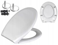 DESKA SEDESOWA WC WOLNOOPADAJĄCA NAJTWARDSZY DUROPLAST DO CERSANIT KOŁO