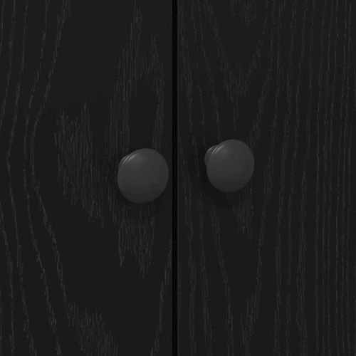 Szafka kuchenna z półką z drzwiami Czarny dąb 60 x 50 x 180 cm na Arena.pl