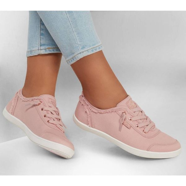 Skechers damskie buty sneakersy Bobs B Cute 33492 ROS - różowe 37 zdjęcie 3
