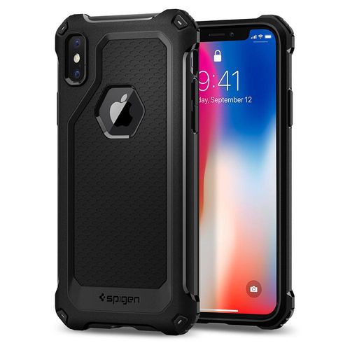 SPIGEN RUGGED ARMOR EXTRA Apple iPhone X - BLACK na Arena.pl