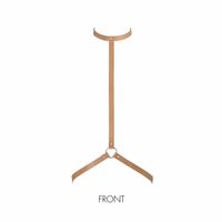 obróżka z paskami na ciało maze i-harness bijoux indiscret