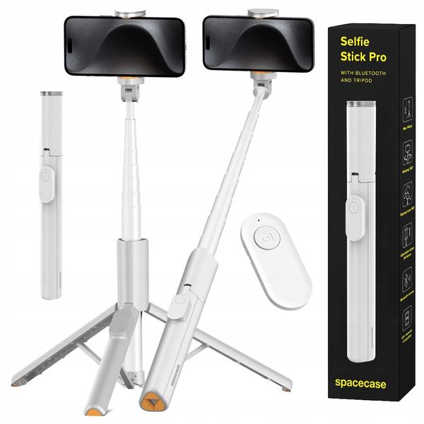 Spacecase Selfie Stick Pro St11-W White zdjęcie 1