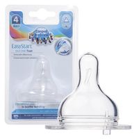 CANPOL Smoczek do butelek szerokootworowych easystart kaszka 6m+ 1 sztuka