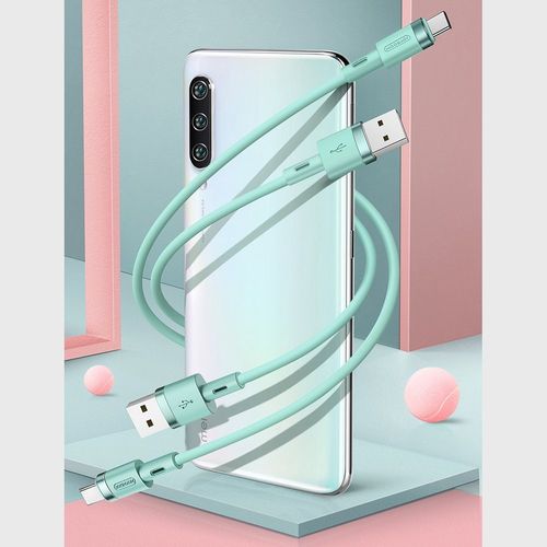 kabel przewód usb - usb-c 2.4a 1.2 m biały na Arena.pl