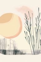 Plakat 40x60cm Pastelowy Wschód