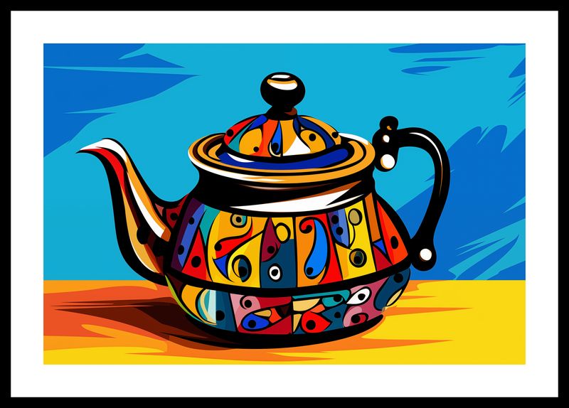 Plakat 45x30cm Może Herbatki? zdjęcie 3